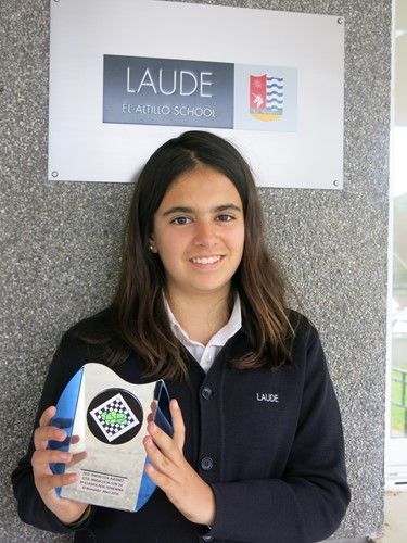 Berta, tercer puesto en los campeonatos escolares de Andalucía