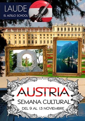 Cartel ganador de la Semana Cultural: Austria