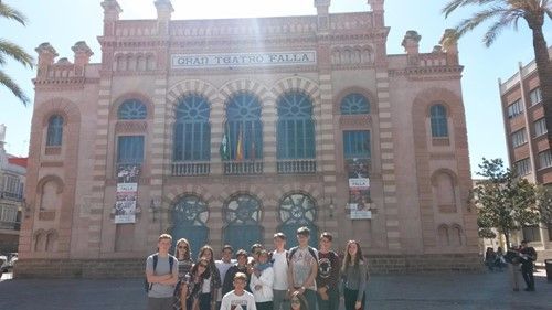 A school trip to Cádiz with the Irish students