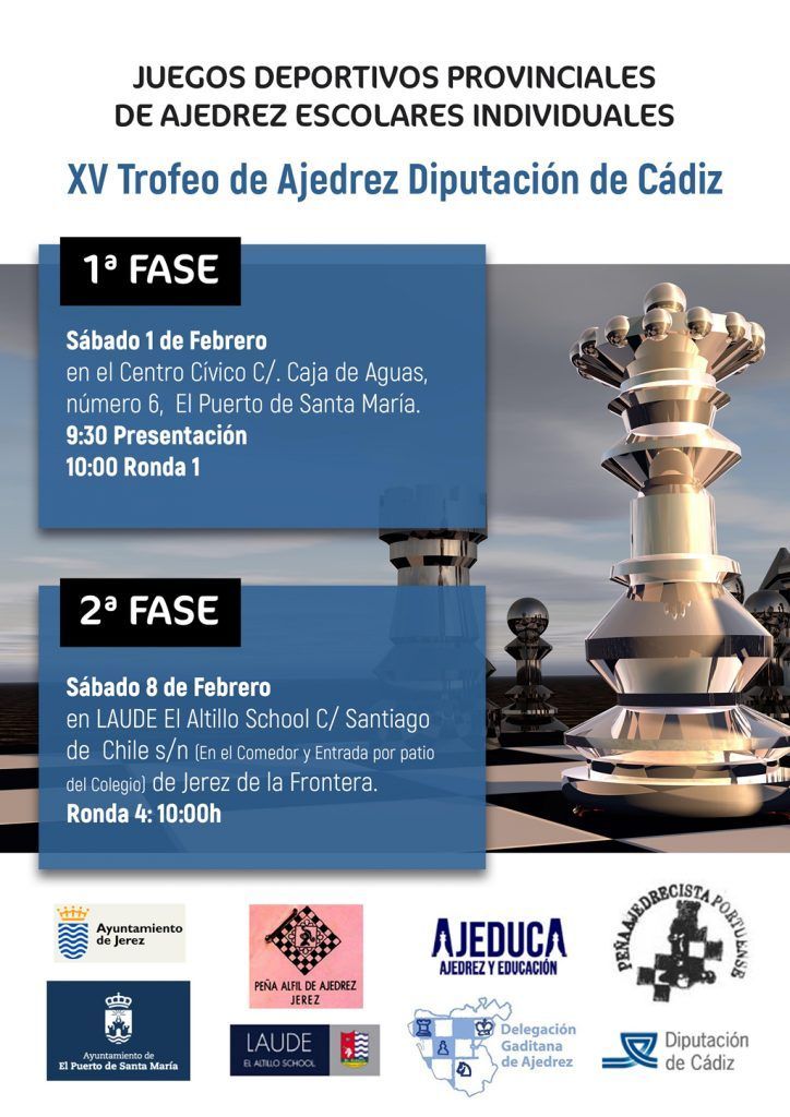 XV Trofeo de Ajedrez Diputación de Cádiz